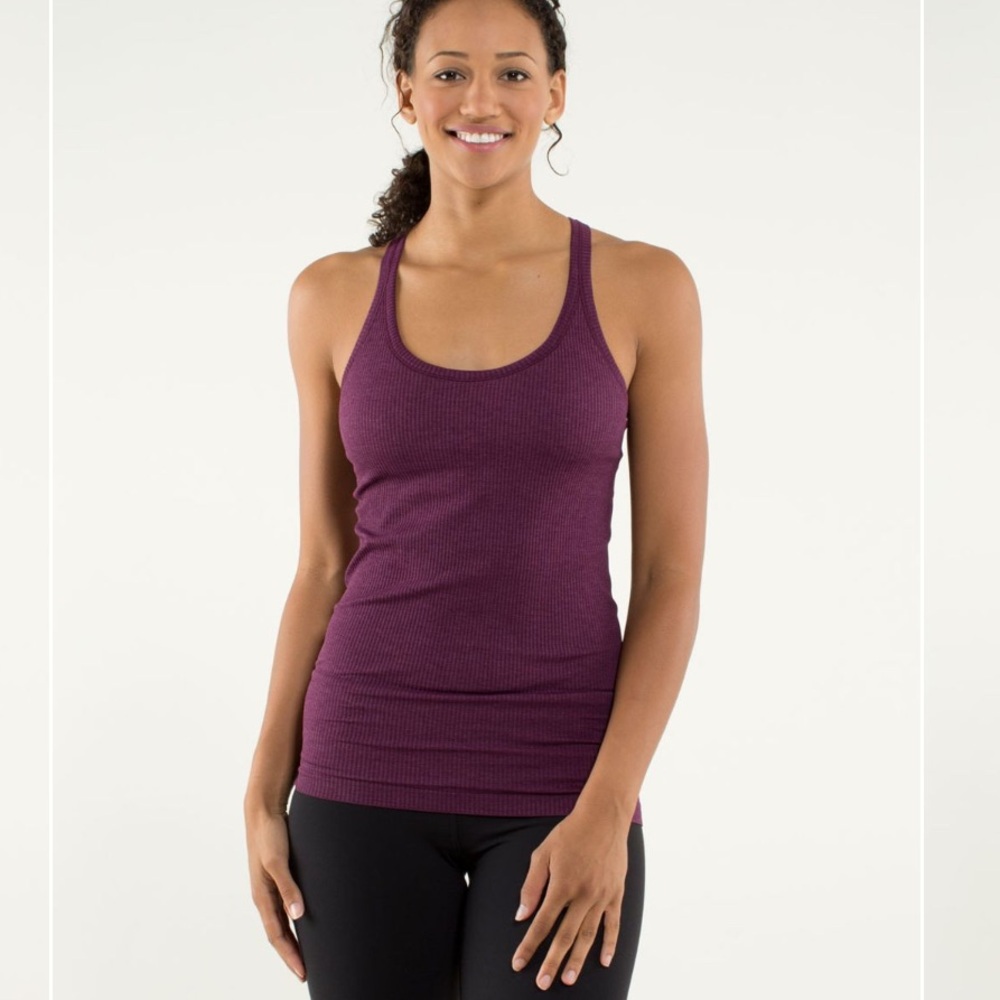 Lululemon Ebb To Street Tank
Heathered Plum size 4